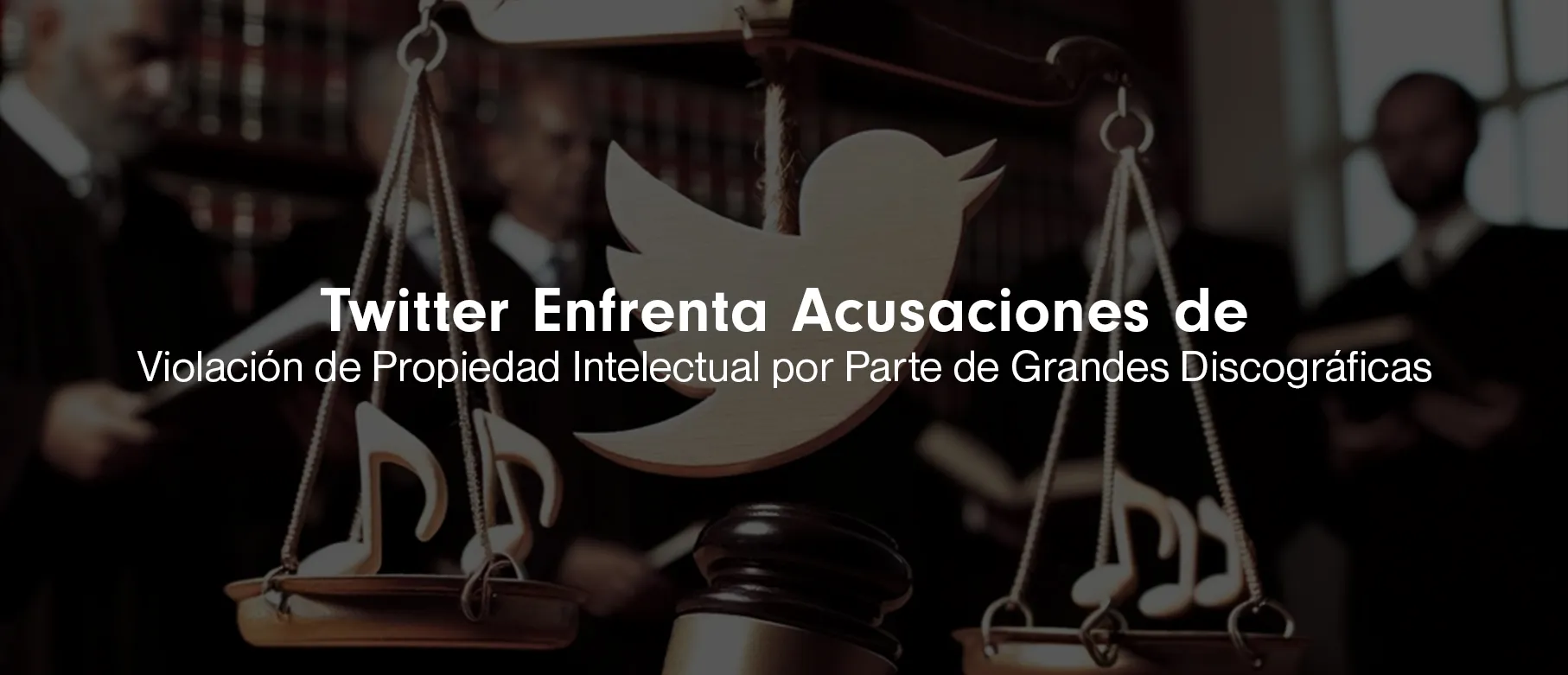 Twitter Enfrenta Acusaciones de Violación de Propiedad Intelectual por Parte de Grandes Discográficas