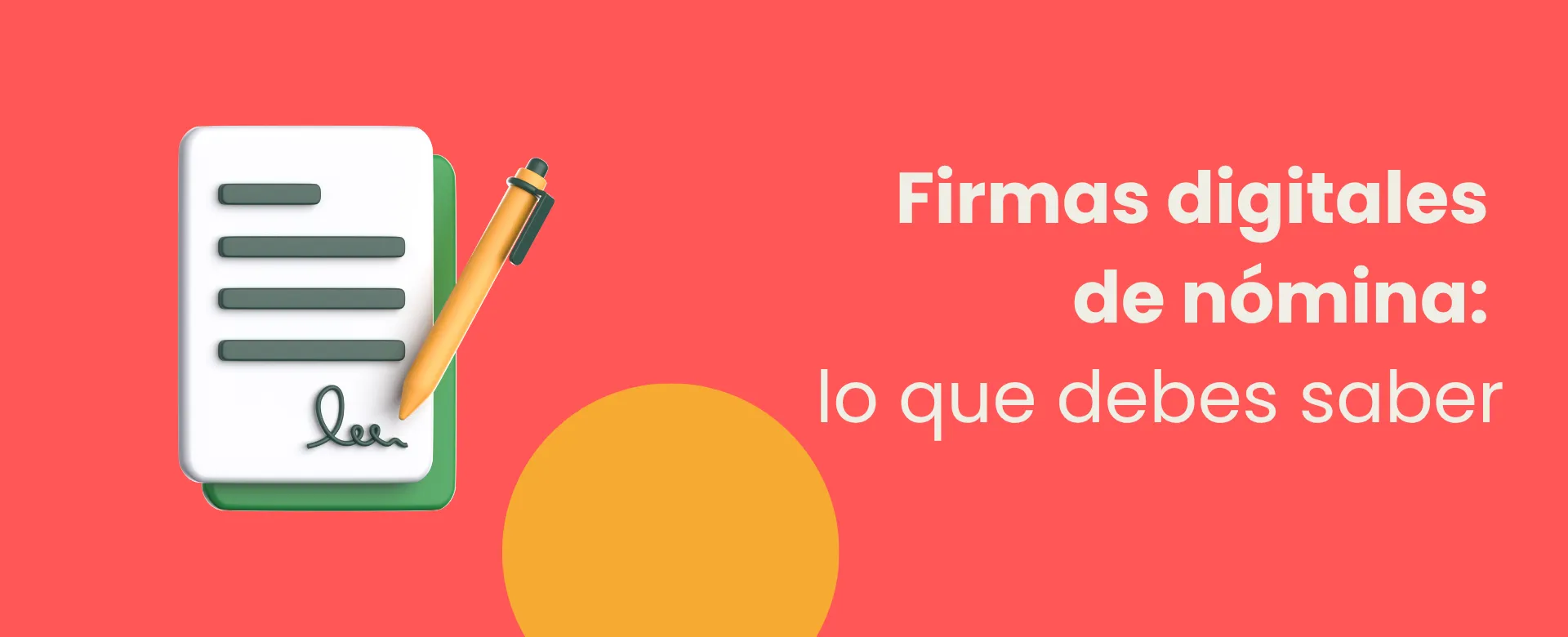 ¿Qué se necesita para que las firmas de nómina sean válidas?