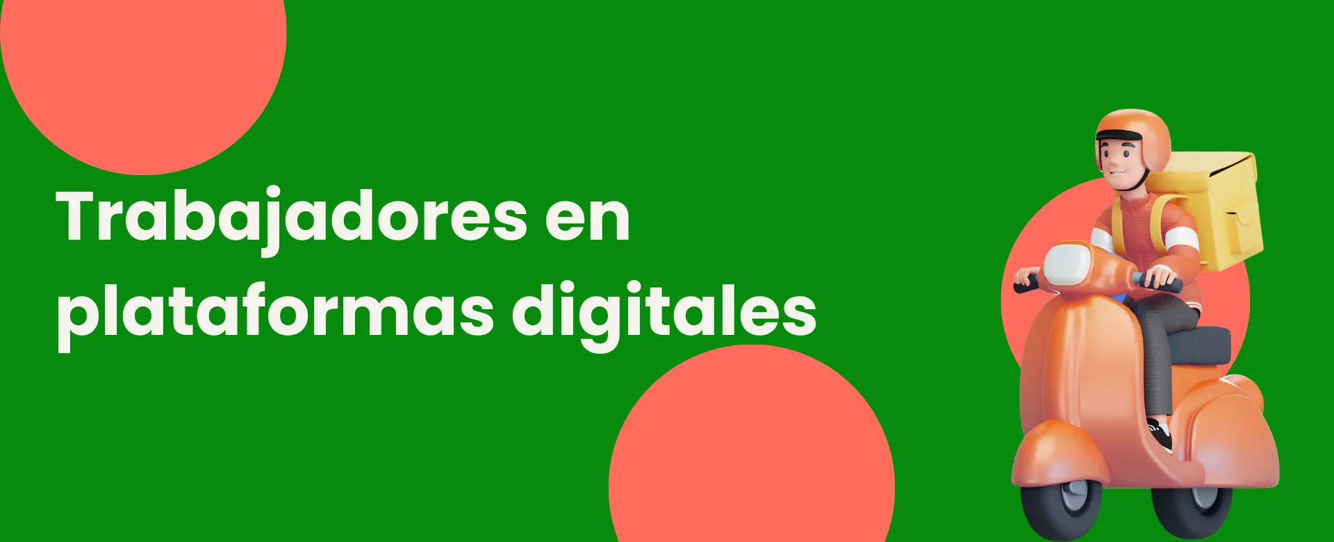 Reconocimiento legal de trabajadores en plataformas digitales